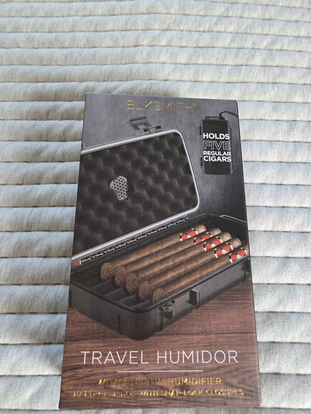 Blxsmith Travel Humidor - Black